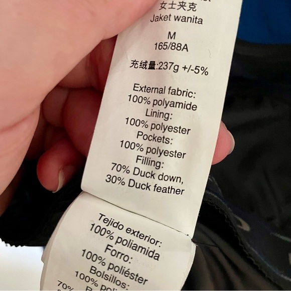 Oakley Women's Snow Down Jacket Light Blue Size Medium - Picture 8 of 10